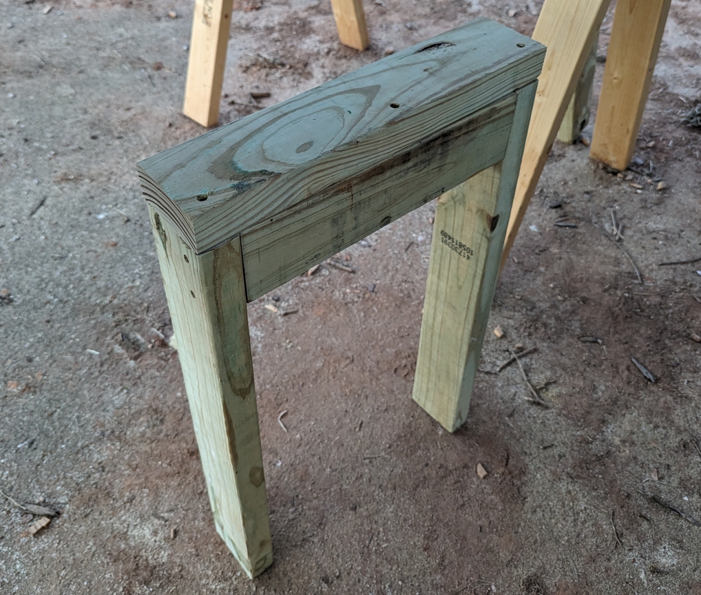 side table legs with top